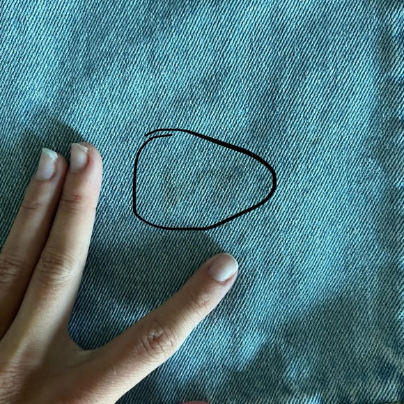 Edikted button fly wide leg jeans - Picture 6 of 7